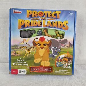 Disney Jr Lion Guard Protect The Pride Lands 3D Board Game 2016 Complete